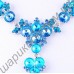 Гарнитур rhinestone wedding necklace earing